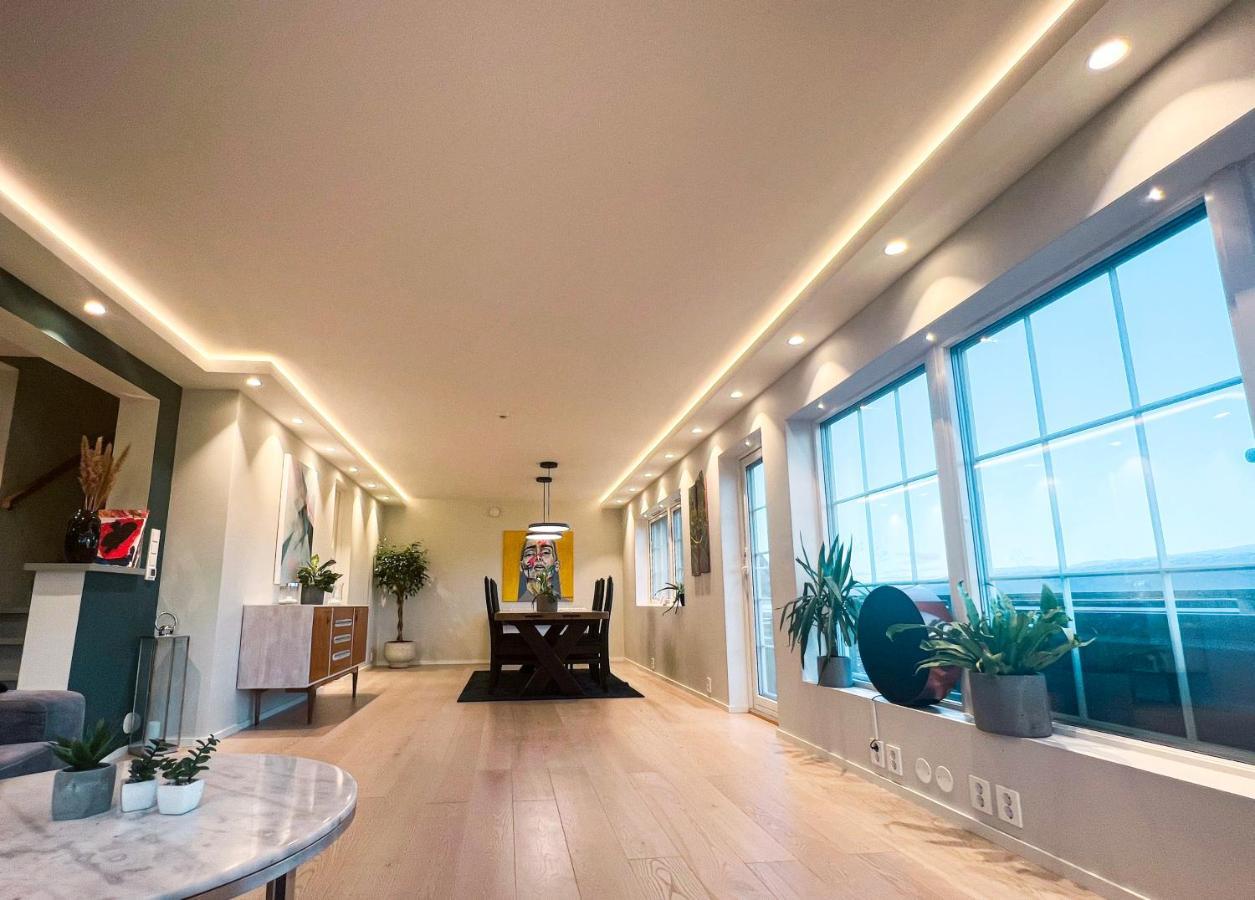 Penthouse Apartment With Amazing View. Tromso Ngoại thất bức ảnh